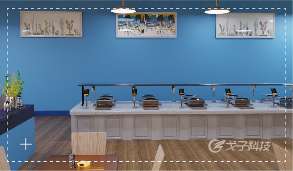 智慧食堂稱重計費模式大大減少食物浪費！